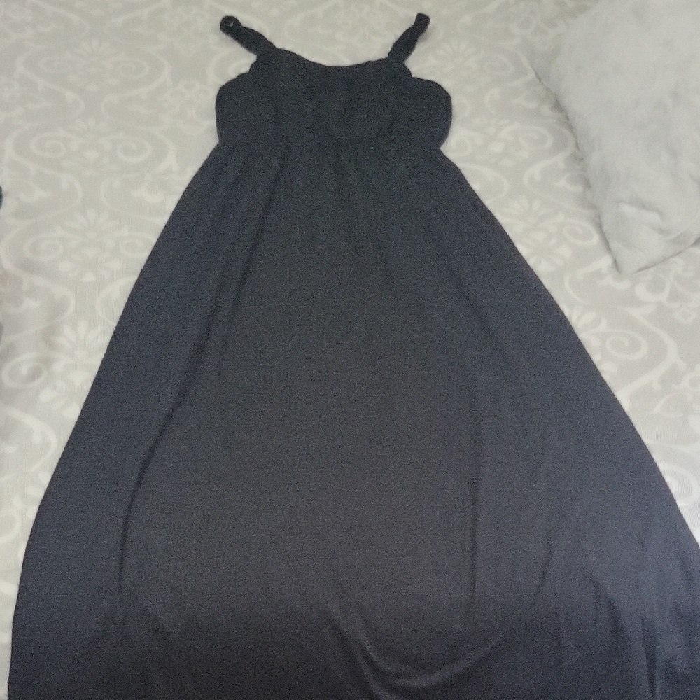Elegant Black Maxi Dress